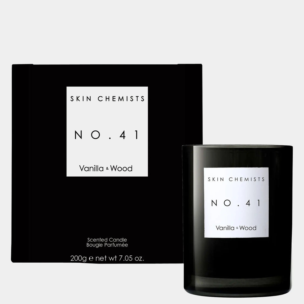 N0.41 Vanilla & Wood Candle 200g skinChemists