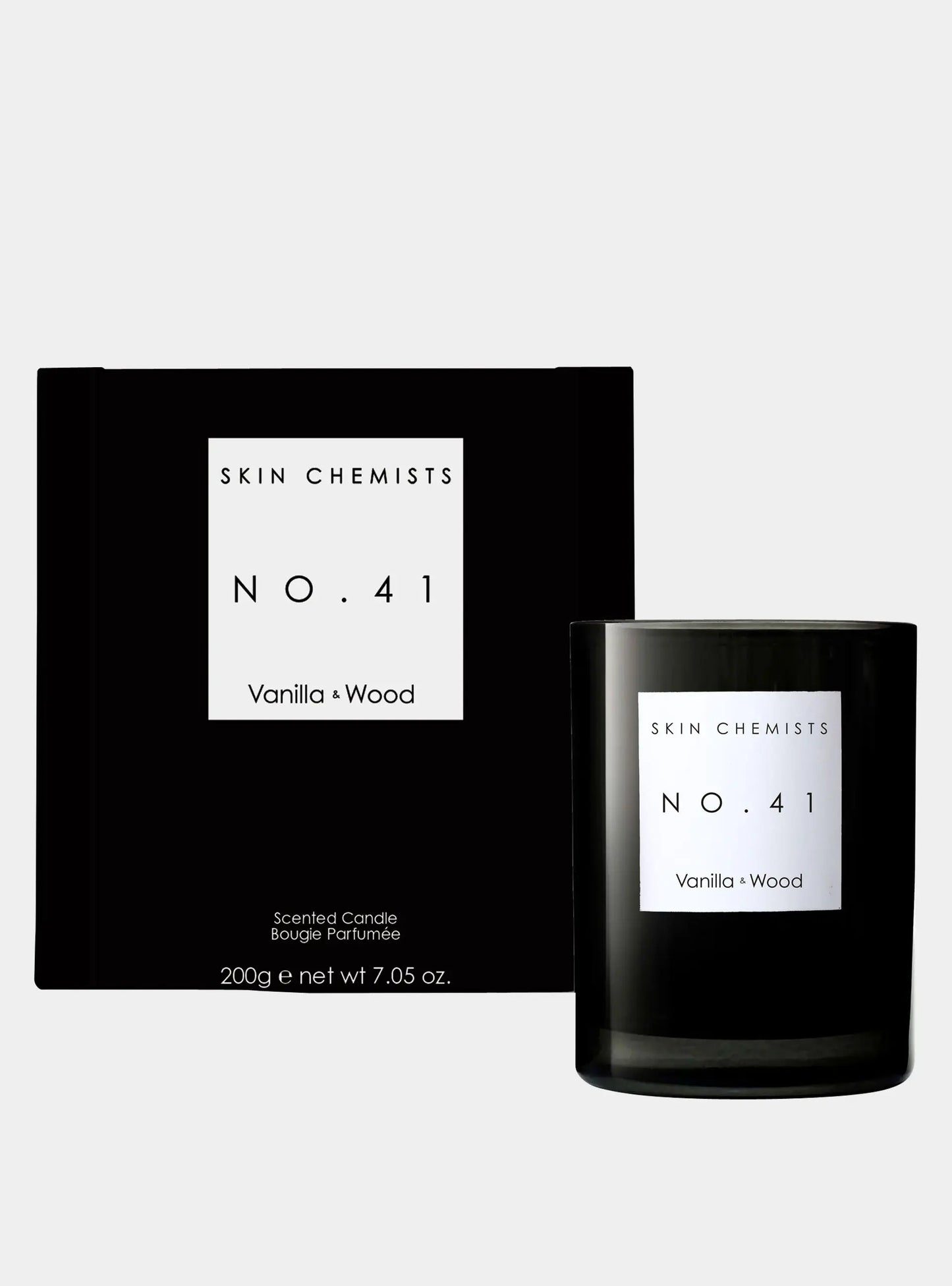 N0.41 Vanilla & Wood Candle 200g skinChemists
