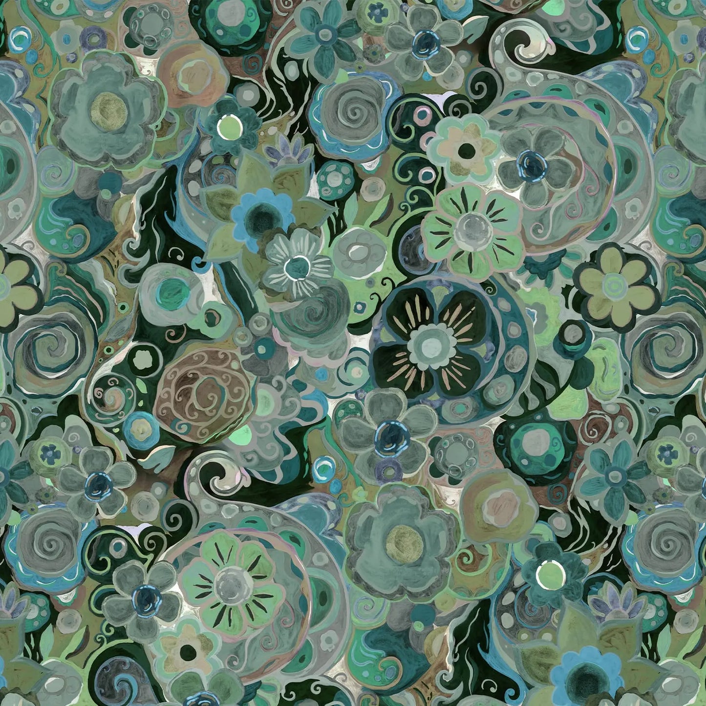 NANJIZAL Wallpaper - Emerald House of Hackney
