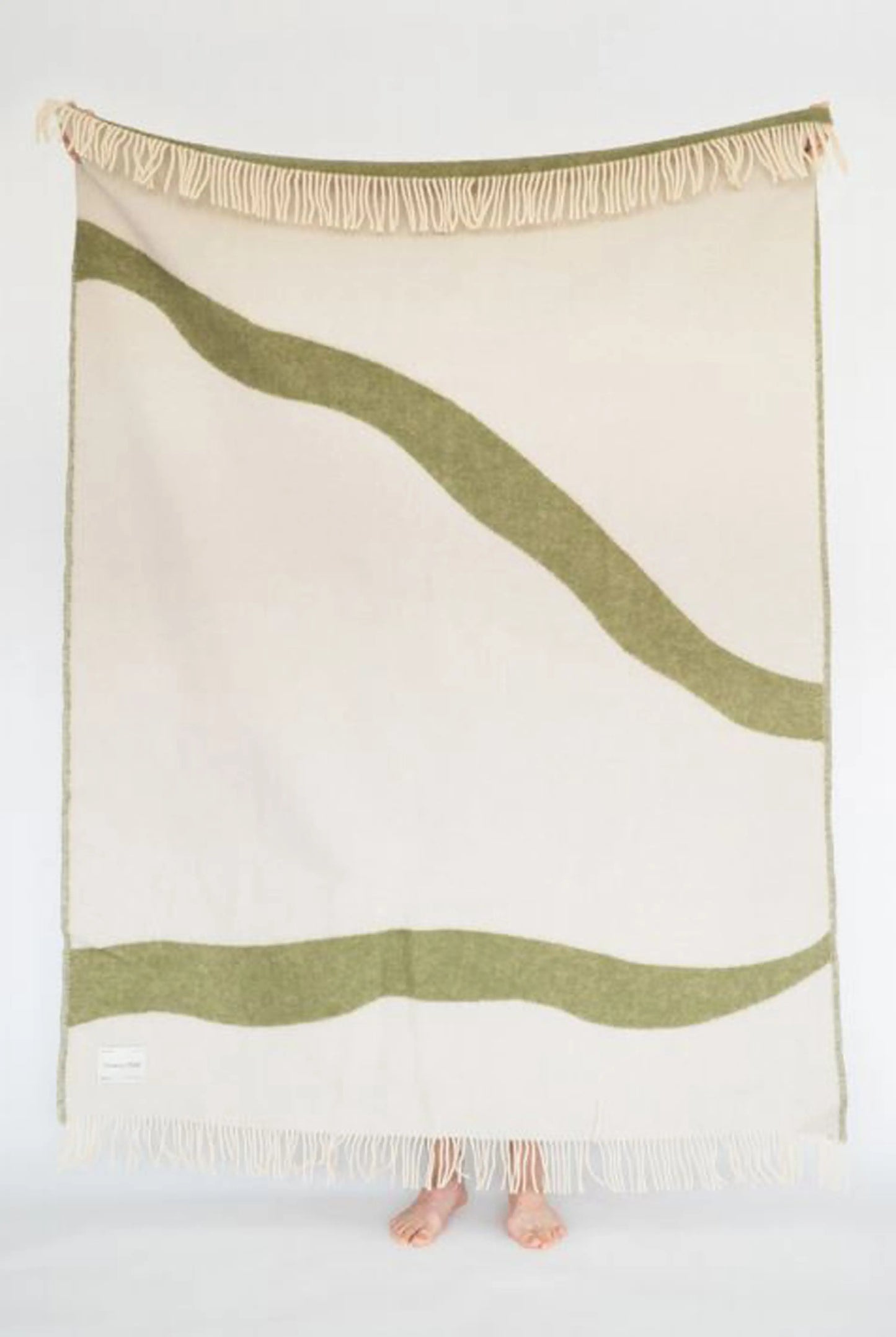 NATURE Green Blanket Forestry Wool