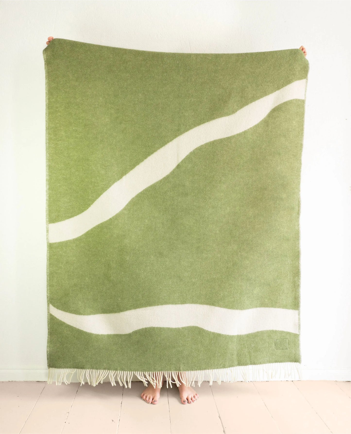 NATURE Green Blanket Forestry Wool