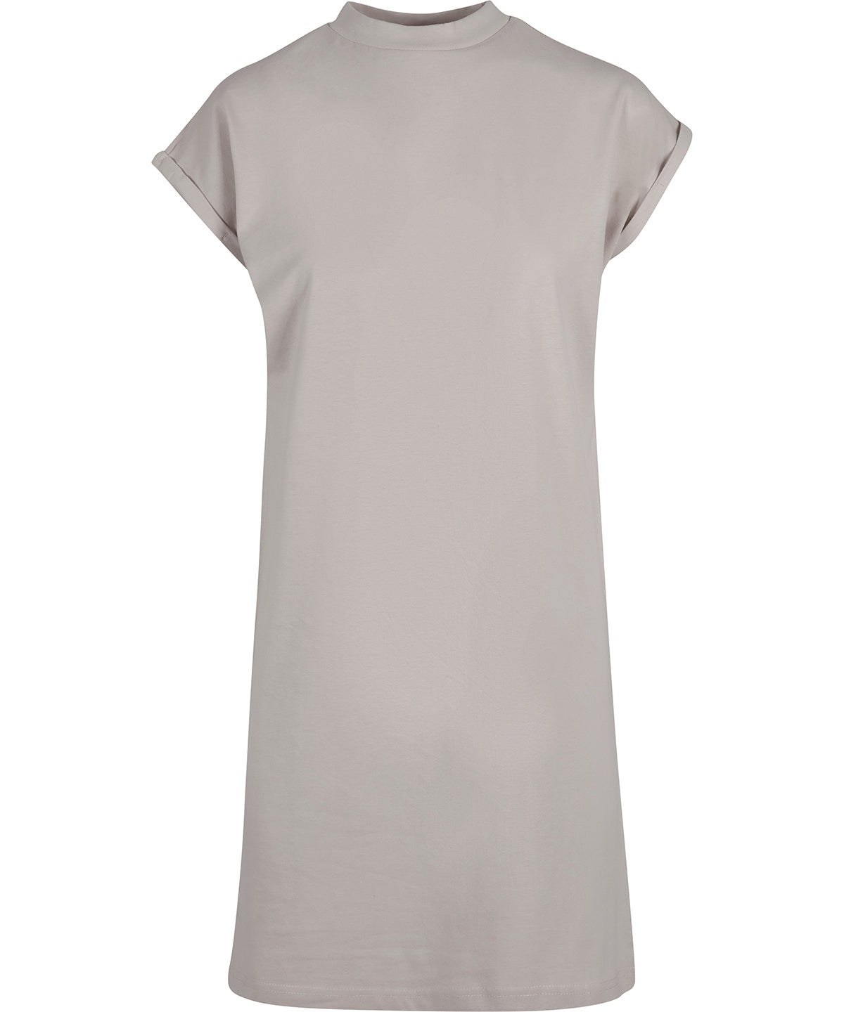Organic Extended Shoulder T-shirt Dress: Womens Earth Wardrobe