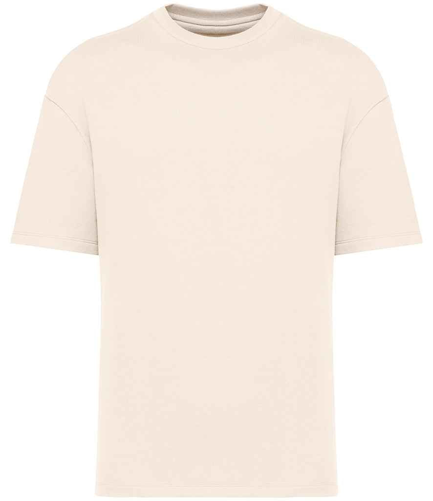 Organic Oversized French Terry T-shirt: Unisex Earth Wardrobe