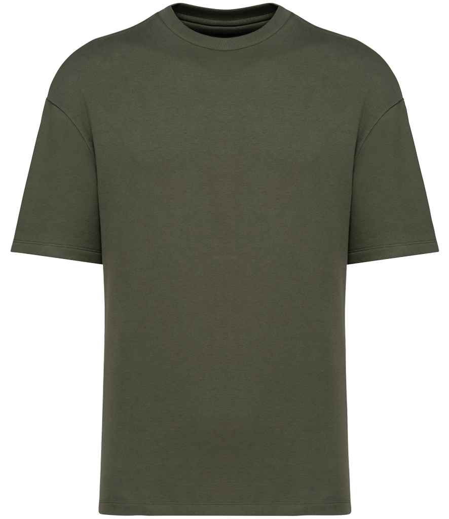 Organic Oversized French Terry T-shirt: Unisex Earth Wardrobe