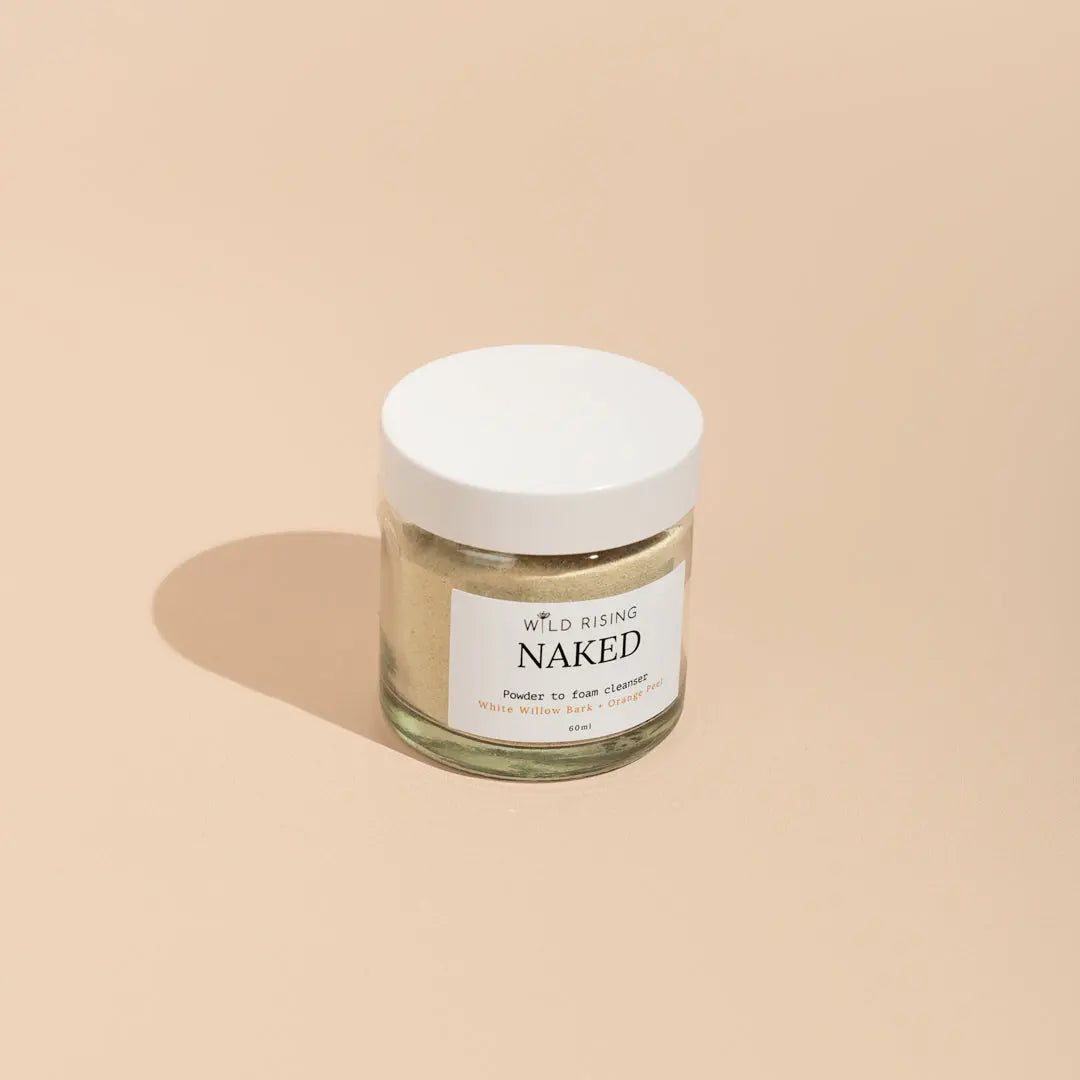 Naked - Powder to Foam Cleanser Wild Rising Skincare