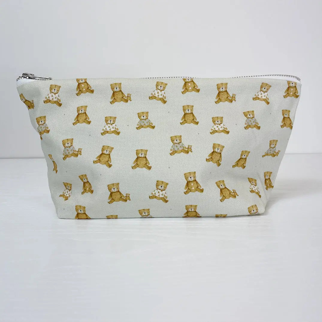 Nappy Wallet - Teddy Bear Print Bobbin and Bumble