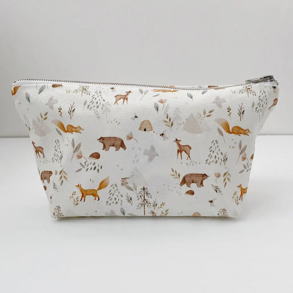 Nappy Wallet - Woodland Animal Print Bobbin and Bumble