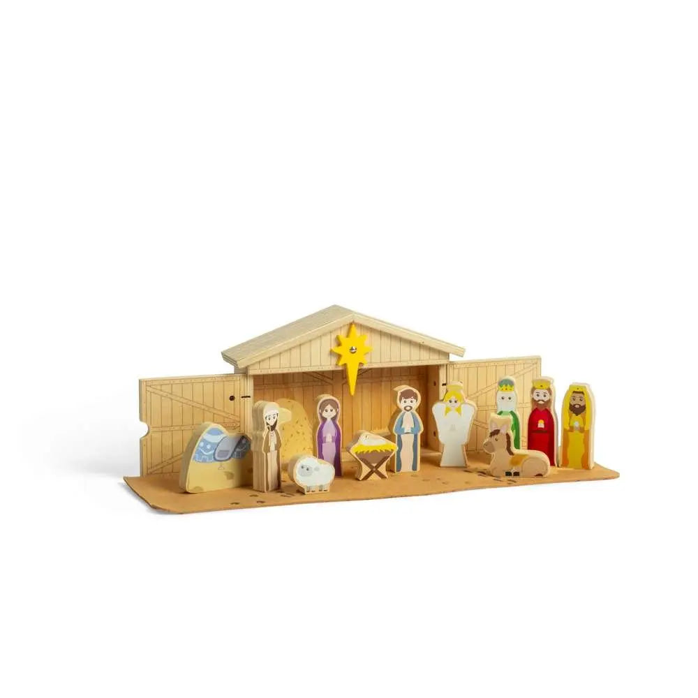 Nativity Set - Wooden Toy Toby Tiger
