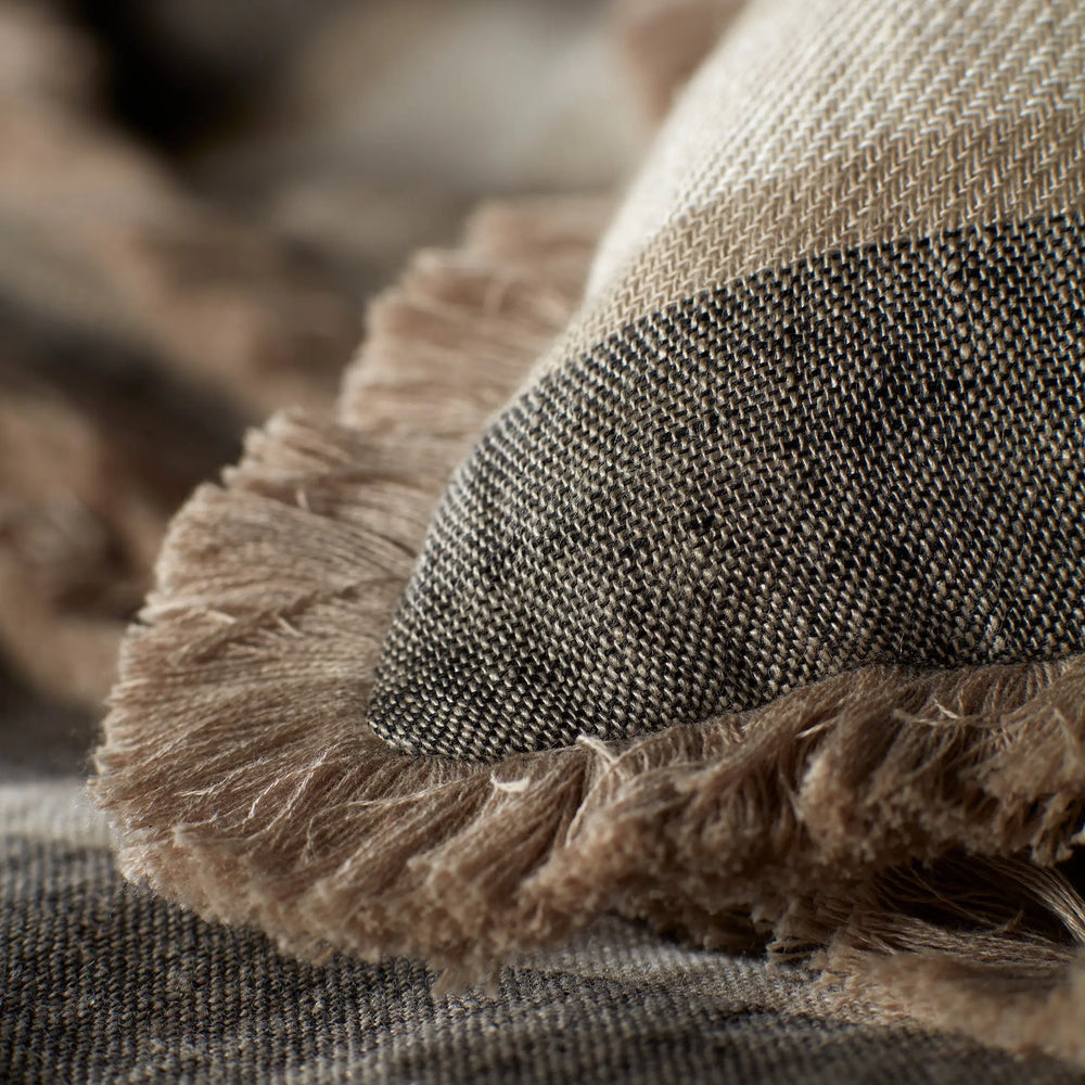 Natural Clara Linen Cushion Cover The Secret Linen Store