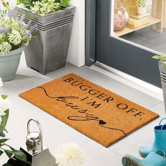 Natural Coir Doormats 45x75 cm The Rugs