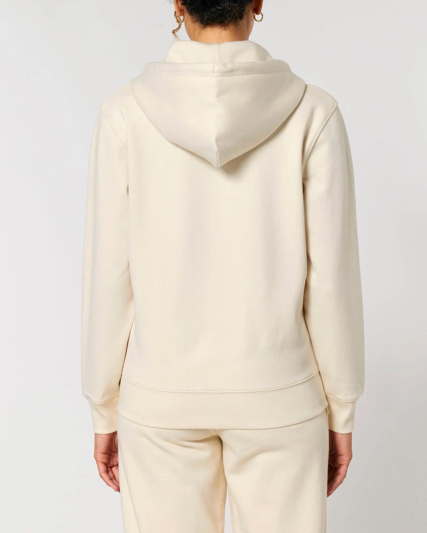 Natural Cotton Mens Organic Cotton Relaxed-Fit Zip Hoodie hewn.