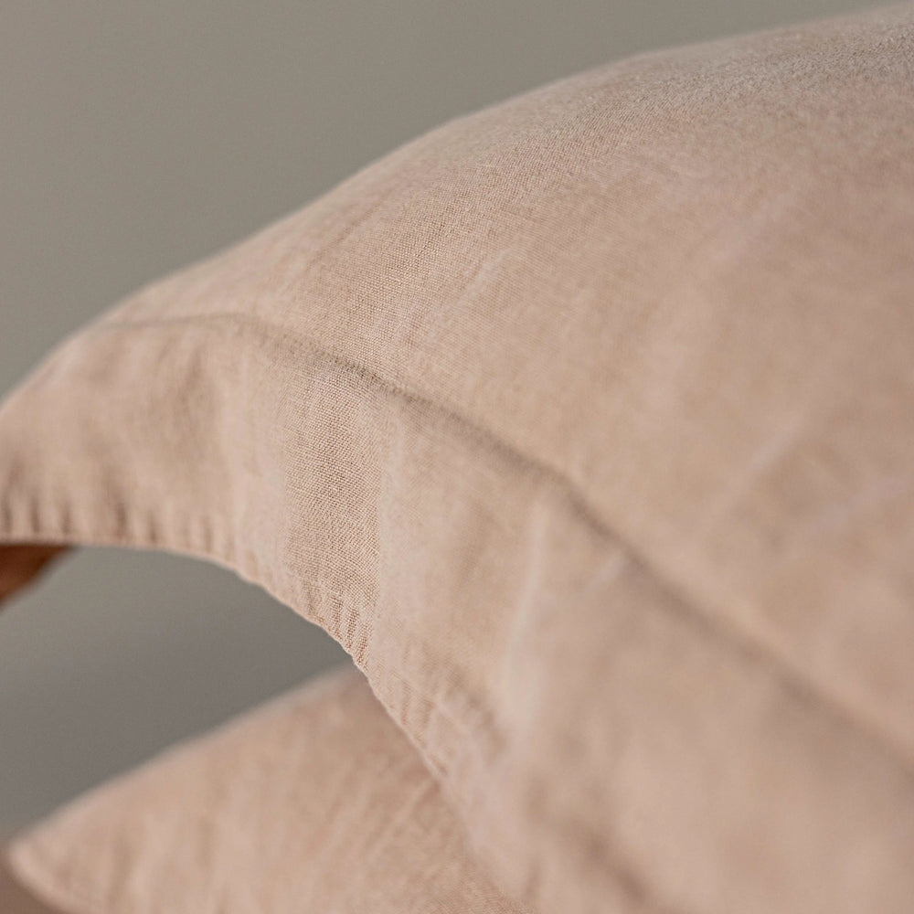 Natural Hemp and Organic Cotton Oxford Pillow Cases Floks