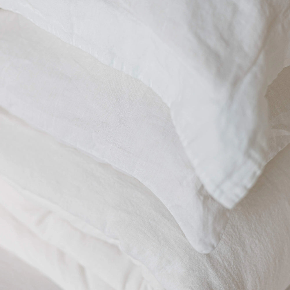 Natural Hemp and Organic Cotton Oxford Pillow Cases Floks