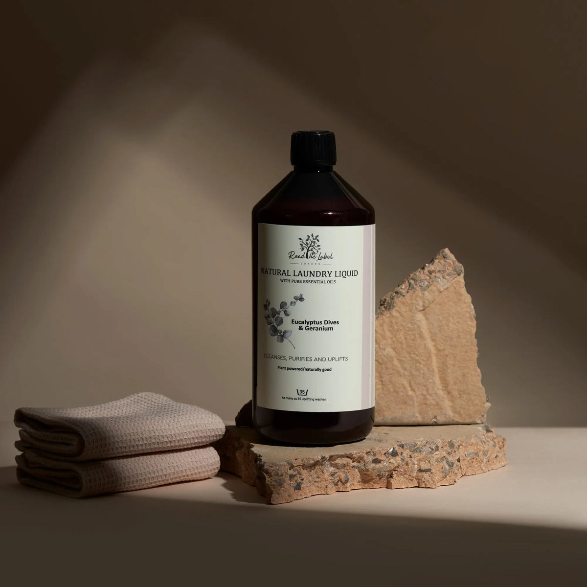 Natural Laundry Liquid – Eucalyptus & Geranium - 1000ML Read The Label London