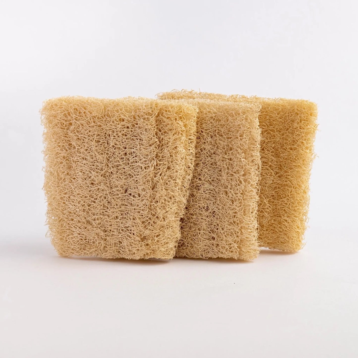 Natural Loofah Dishwashing Sponges - Set of 3 Eco Bath London