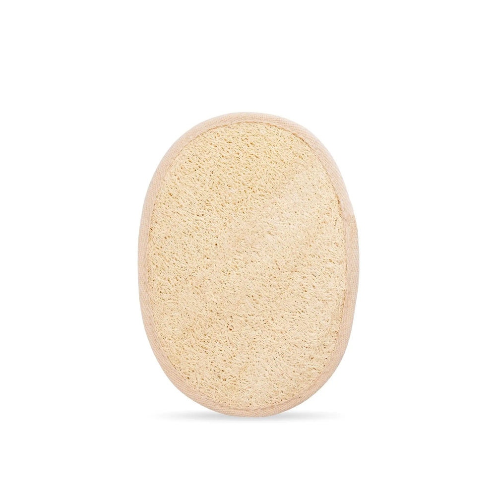 Natural Loofah Pad - Exfoliating Loofah Bath Sponge for Women and Men Eco Bath London