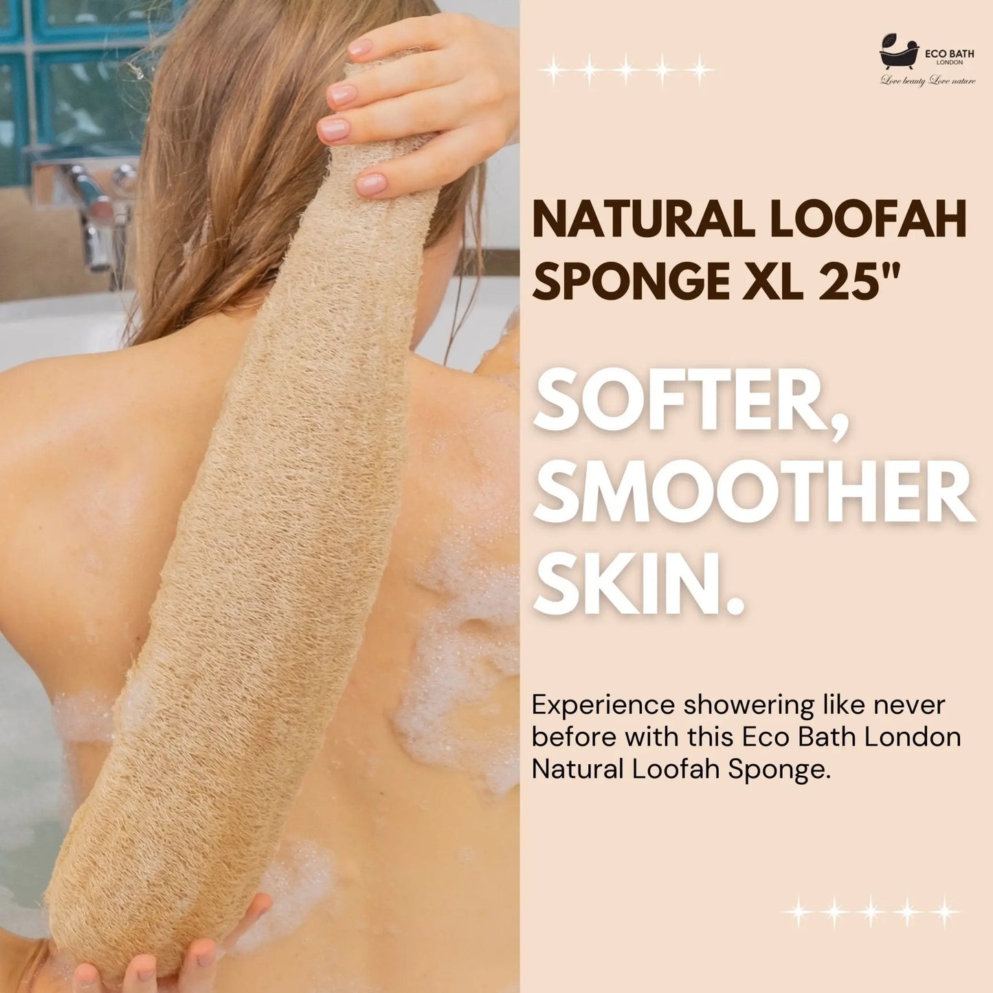 Natural Loofah [Home Grown] Eco Bath London