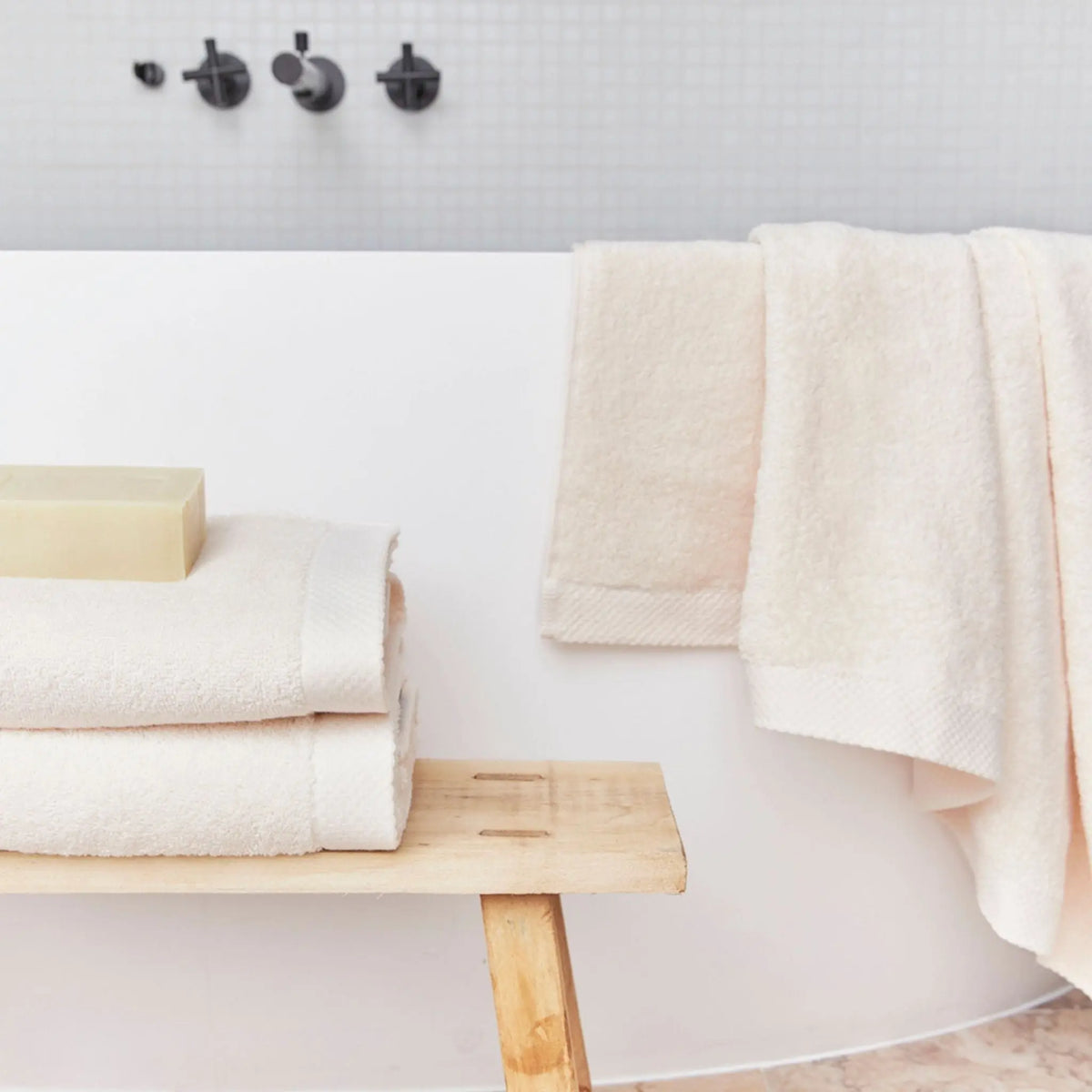Natural Luxus Bath Towels Torres Novas UK