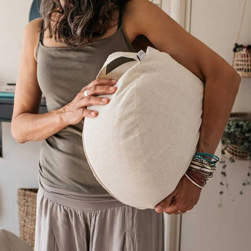 Natural Meditation & Yoga Cushion Made By Coopers