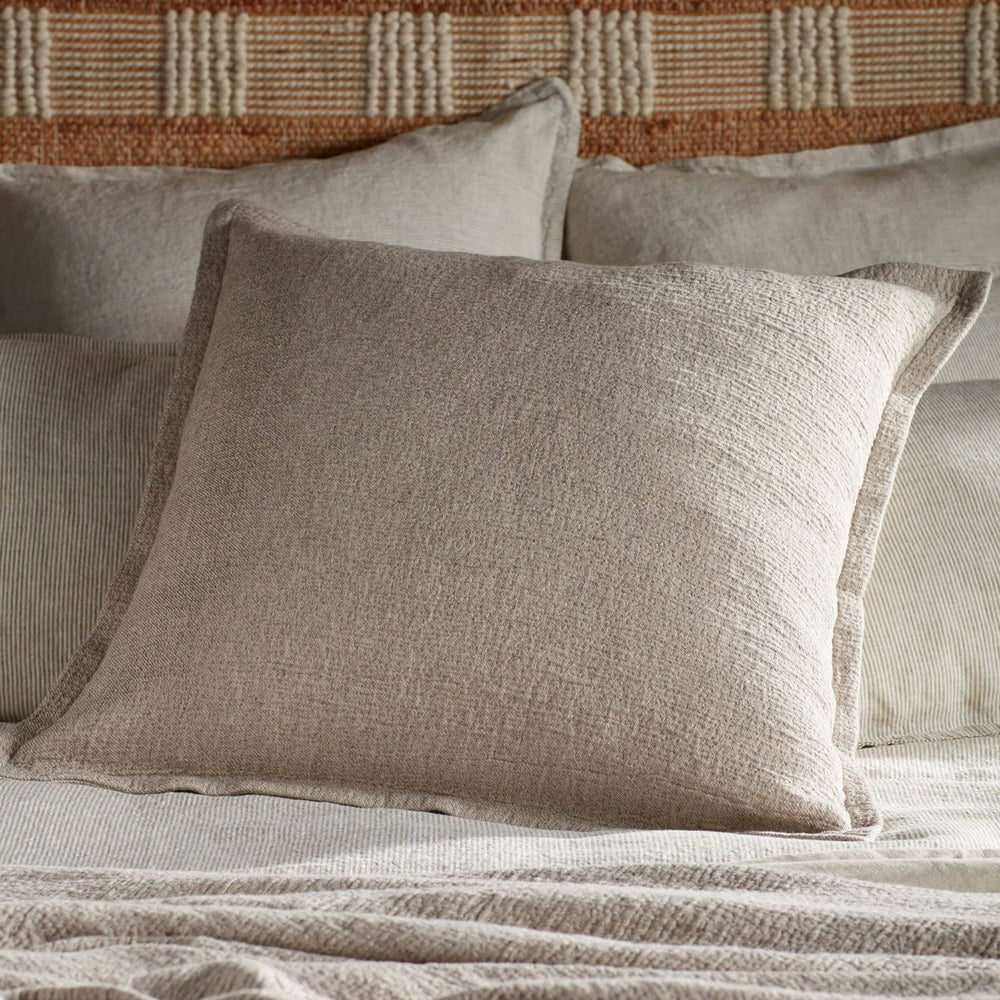 Natural Porto Cotton Linen Cushion Covers The Secret Linen Store