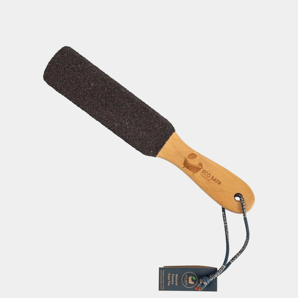 Natural Pumice Foot File - Black Eco Bath London