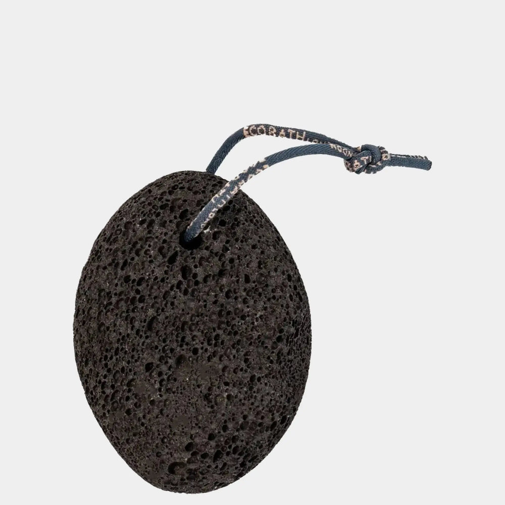 Natural Pumice Volcanic Stone (Smooth with Rope) Eco Bath London