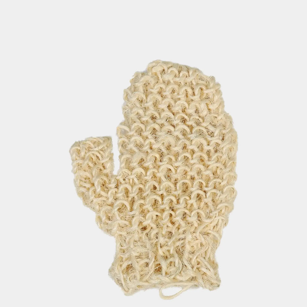 Natural Sisal Aloe Massage Gloves Eco Bath London