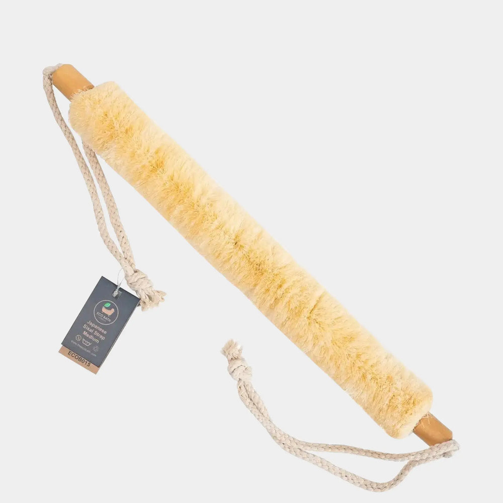 Natural Sisal Body Strap - Premium Exfoliating Back Scrubber Eco Bath London