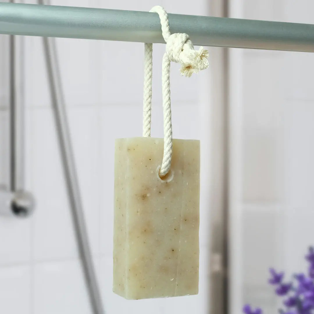 Natural Soap On A Rope - 'Classic' Lavender 125g Friendly Soap