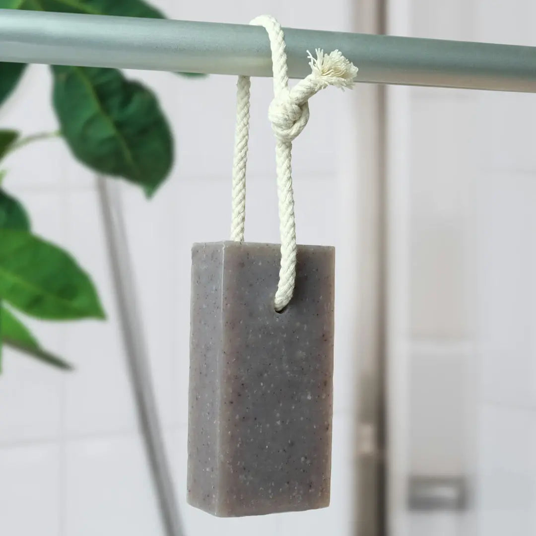 Natural Soap On A Rope - 'Woody' Patchouli & Sandalwood 125g Friendly Soap
