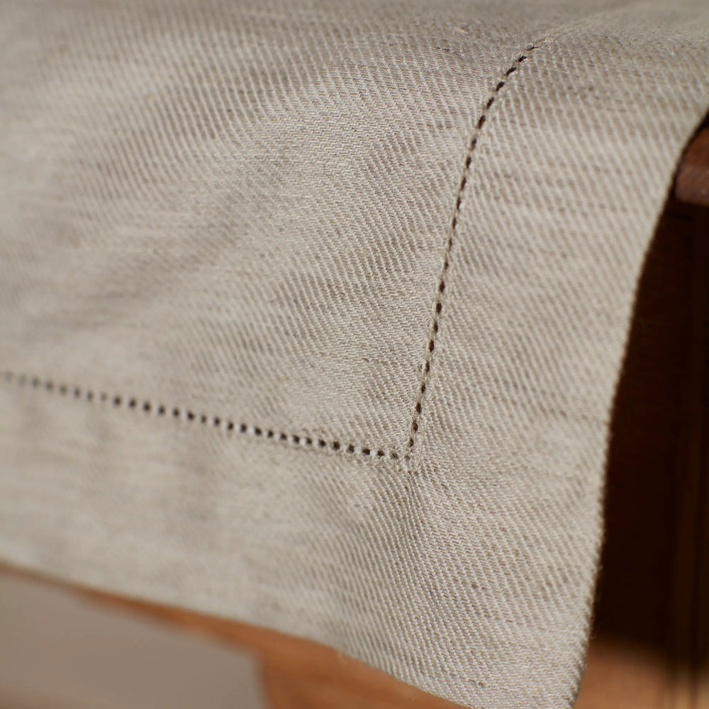 Natural Twill Cotton Linen Table Runner The Secret Linen Store