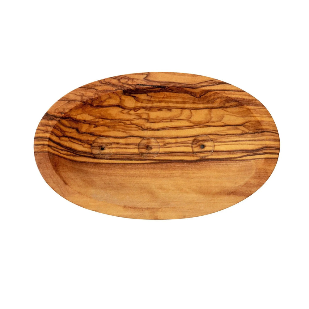 Natural Wooden Soap Dish Collection - Olive Wood and Bamboo Variations, Eco-Friendly Soap Dish Holders for Bathroom Eco Bath London