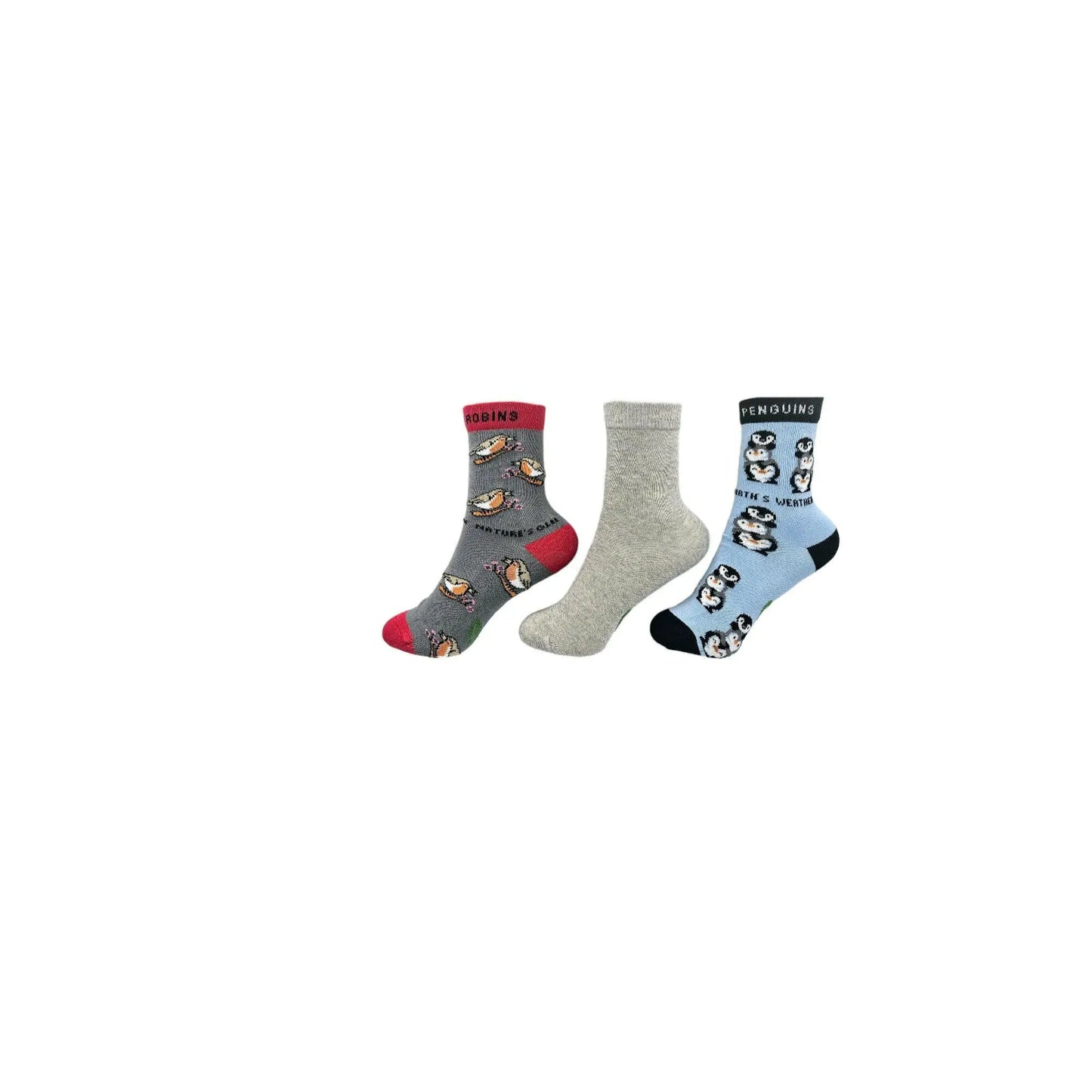 Nature's Friends Organic Cotton Kids Socks Bundle Eco Kiddies
