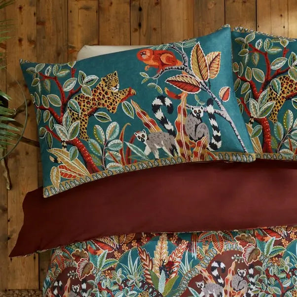 Natures Exhibitionist Duvet Cover & Pillowcase Set Dunelm