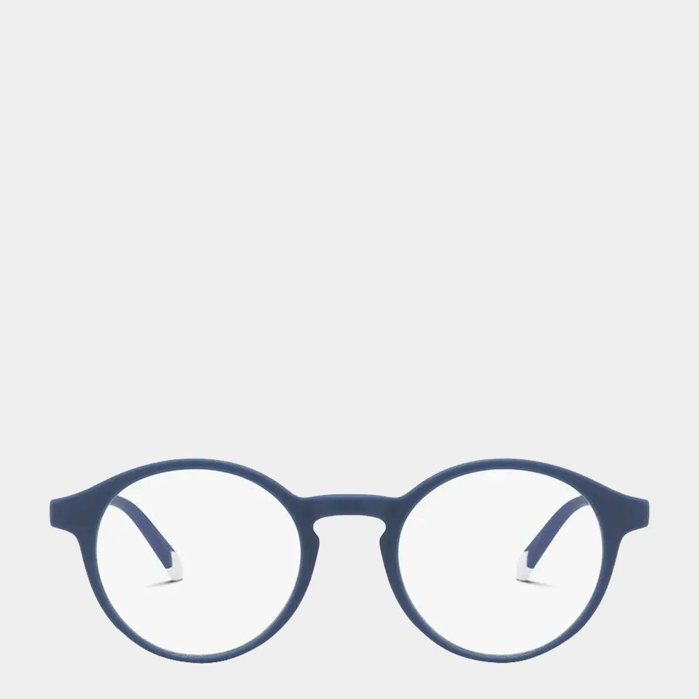 Navy Blue Le Marais Glossy Glasses Barner