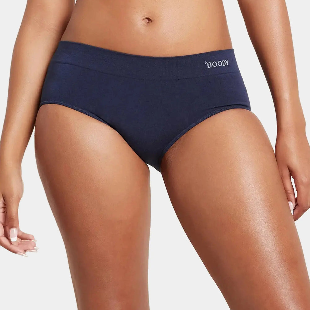 Navy Midi Briefs Boody