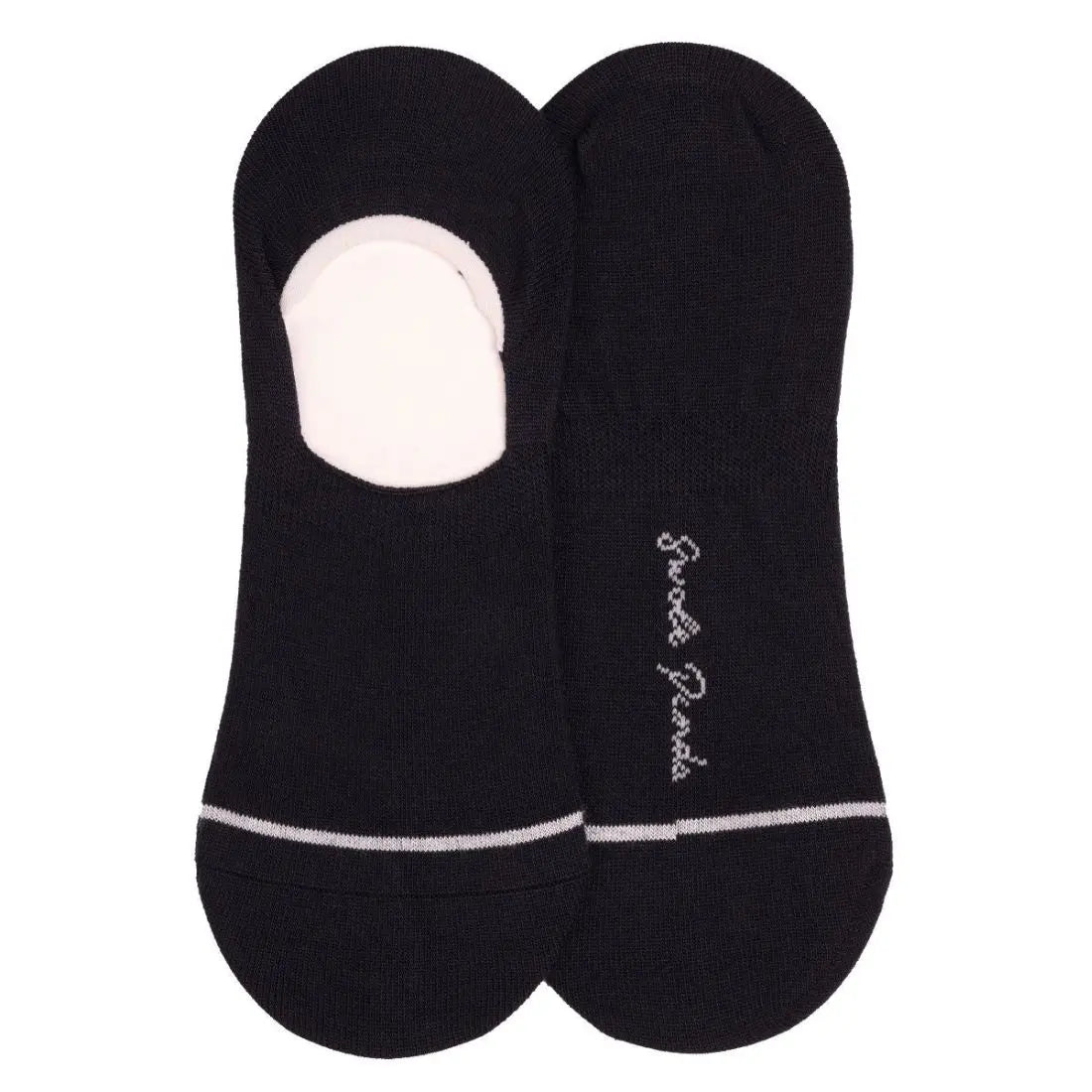 Navy "No-Show" Bamboo Socks Swole Panda