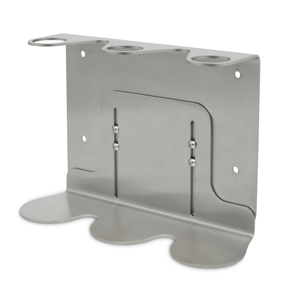 Nickel Triple Wall Mounted Bottle Holder Kuishi