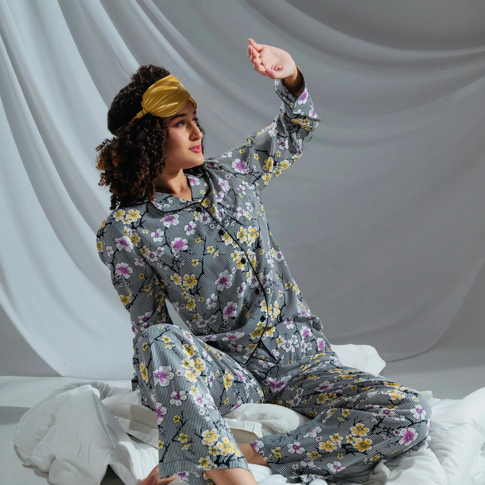 Night Garden Women's Pyjama Trouser Set Nidra