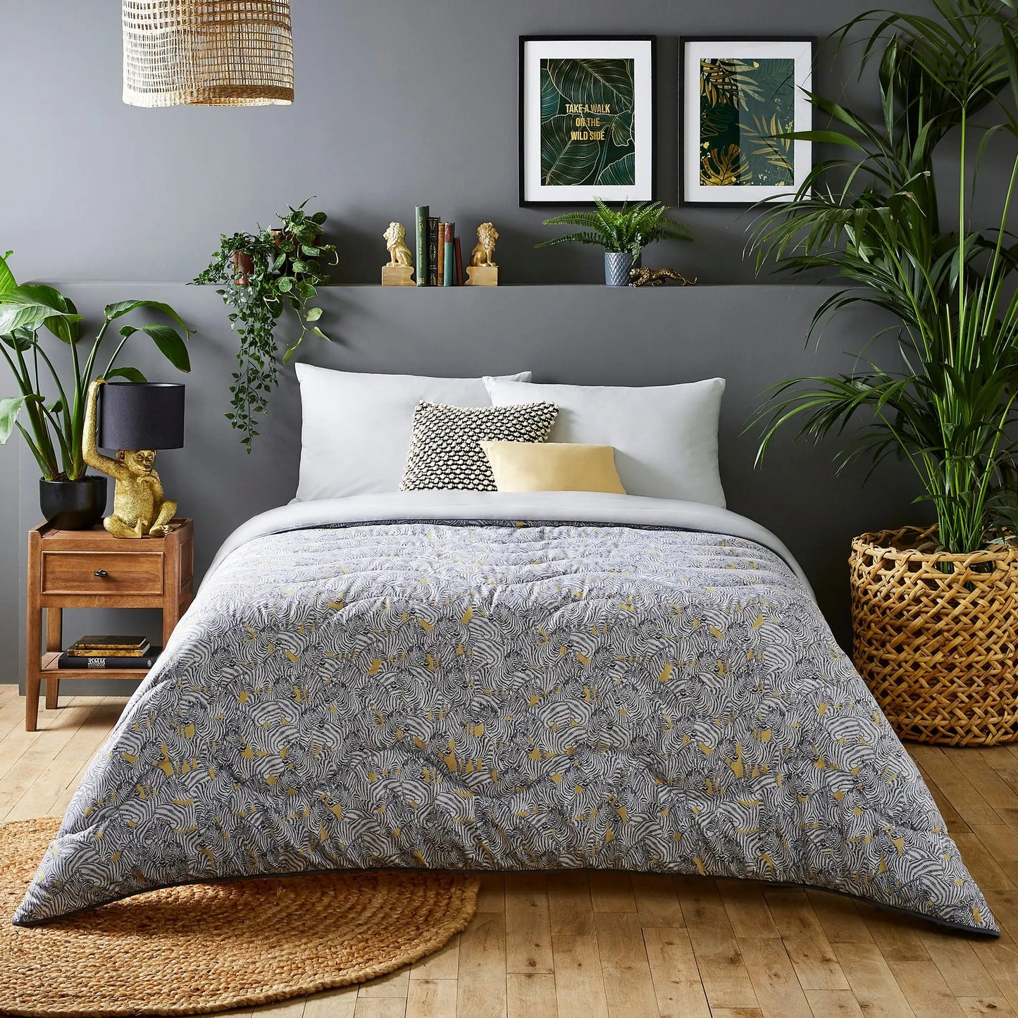 Night Lark Dazzling Zebras Coverless Duvet The Fine Bedding Company