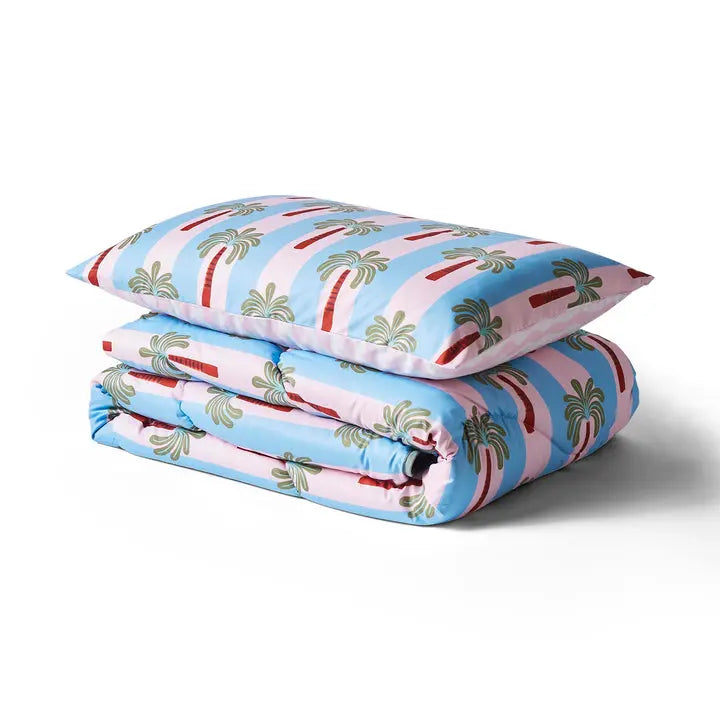 Night Lark x Eleanor Bowmer Electric Coast Coverless Duvet Set The Fine Bedding Company