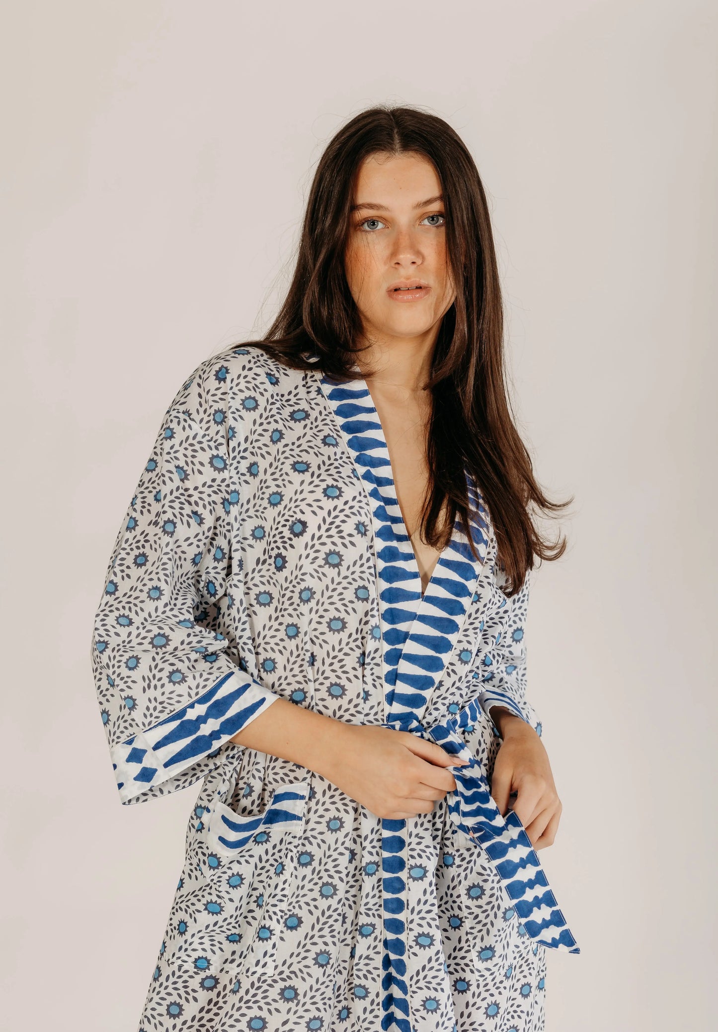 Niha Cotton Robe Naree Clothing