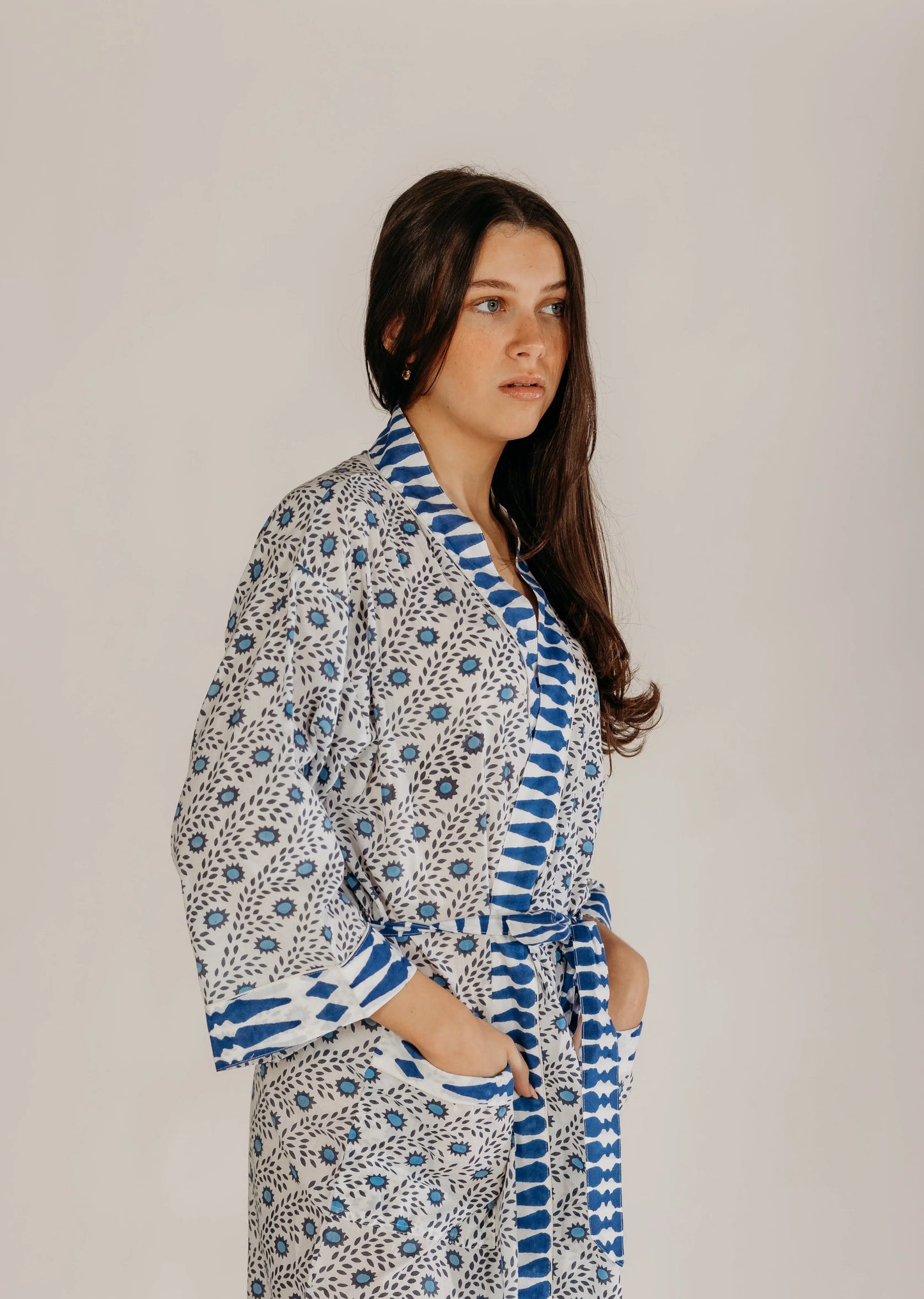 Niha Cotton Robe Naree Clothing