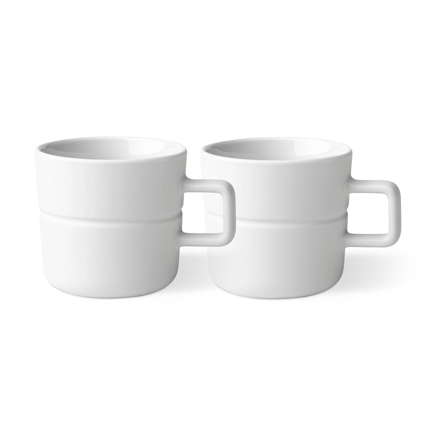Njrd Lines Mug 30 Cl 2-Pack White NJRD