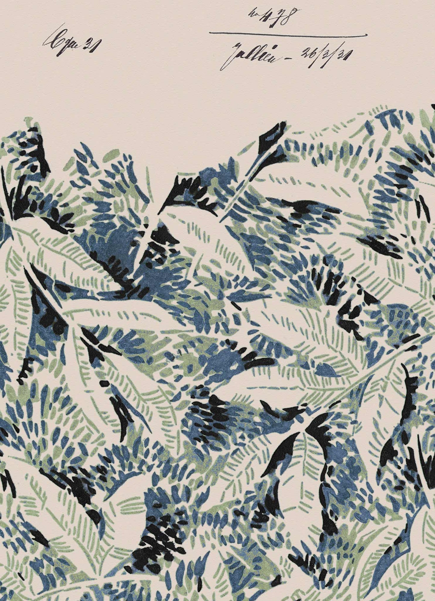 No.054 - Rain~Forest - Vintage Archive Poster Prints Print~Sisters