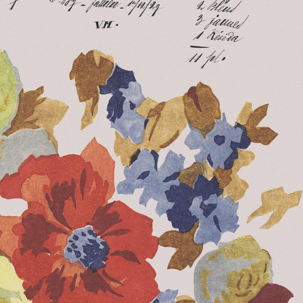 No.061 - Autumnal Blooms - Vintage Archive Poster Prints Print~Sisters