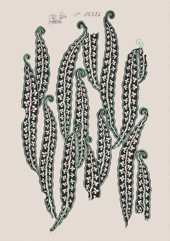 No.067 - Magic Beans II  - Vintage Archive Poster Prints Print~Sisters