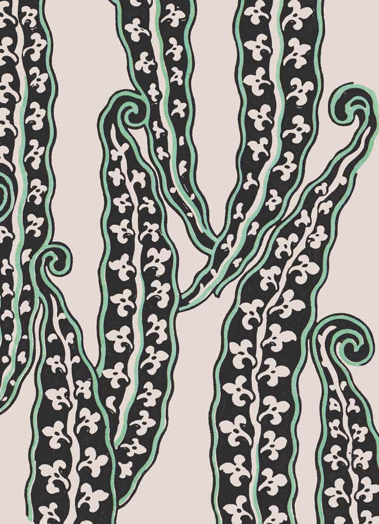 No.067 - Magic Beans II  - Vintage Archive Poster Prints Print~Sisters