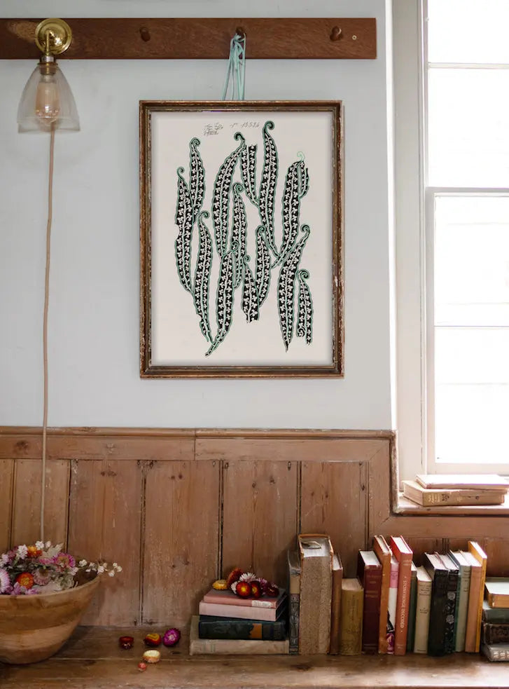 No.067 - Magic Beans II  - Vintage Archive Poster Prints Print~Sisters