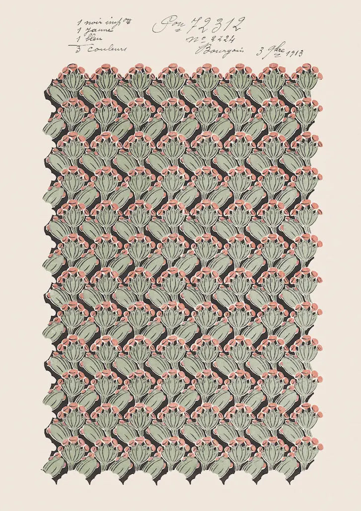 No.069 - Opium Dreams II - Vintage Archive Poster Prints Print~Sisters